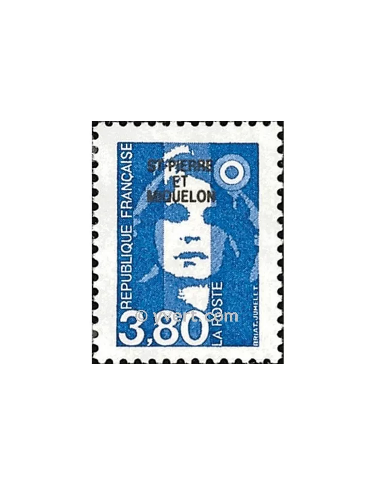 n° 627 - Timbre Saint-Pierre et Miquelon Poste