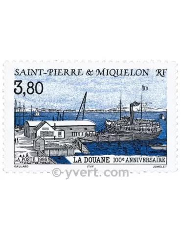 n° 636 - Timbre Saint-Pierre et Miquelon Poste 2