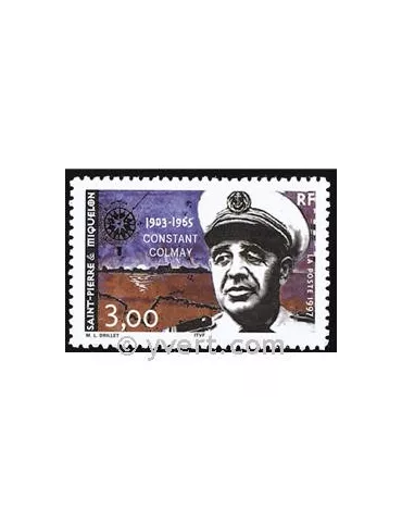 n° 641 - Timbre Saint-Pierre et Miquelon Poste