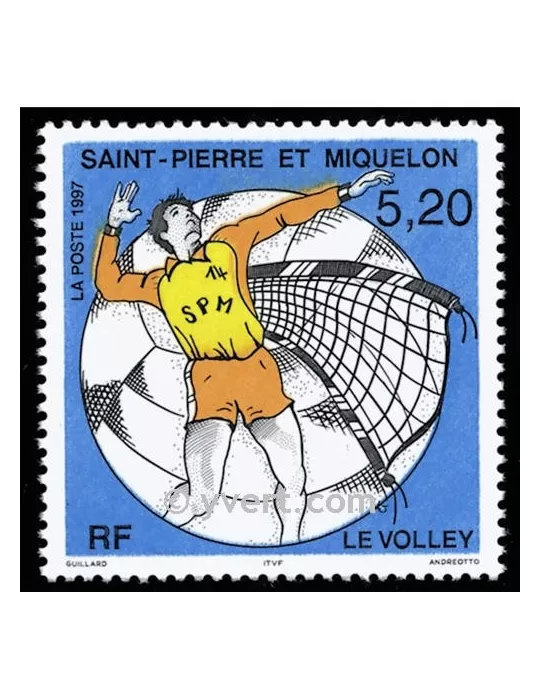n° 643 - Timbre Saint-Pierre et Miquelon Poste