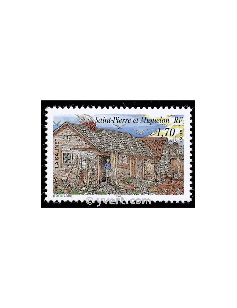 n° 644 - Timbre Saint-Pierre et Miquelon Poste