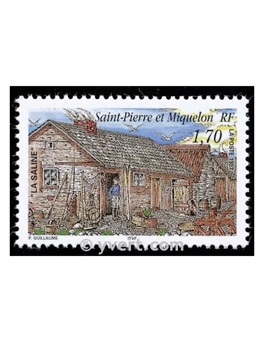 n° 644 - Timbre Saint-Pierre et Miquelon Poste
