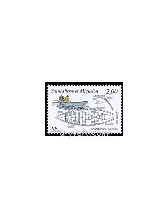 n° 645 - Timbre Saint-Pierre et Miquelon Poste