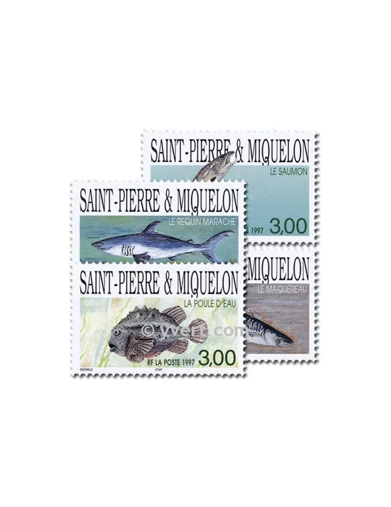 n° 646/649 - Timbre Saint-Pierre et Miquelon Poste