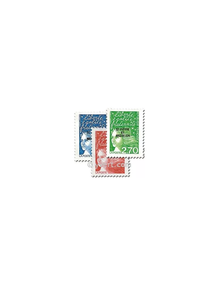n° 650/652 - Timbre Saint-Pierre et Miquelon Poste