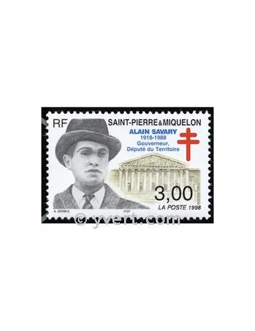 n° 669 - Timbre Saint-Pierre et Miquelon Poste