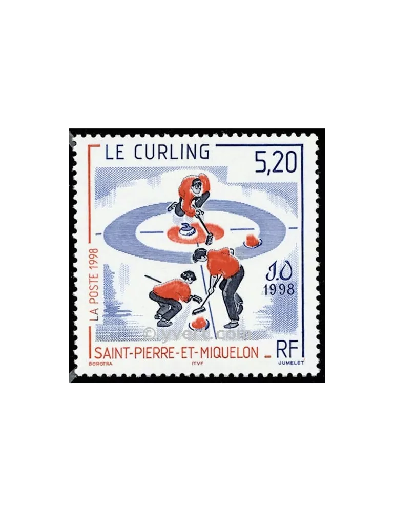 n° 670 - Timbre Saint-Pierre et Miquelon Poste