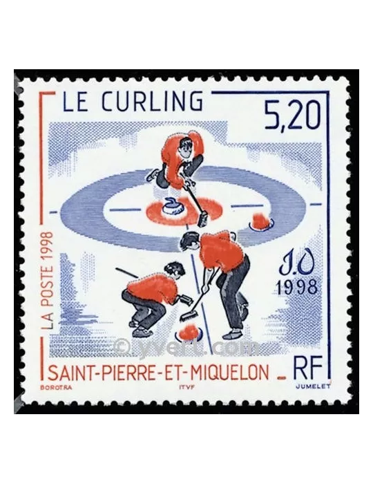 n° 670 - Timbre Saint-Pierre et Miquelon Poste