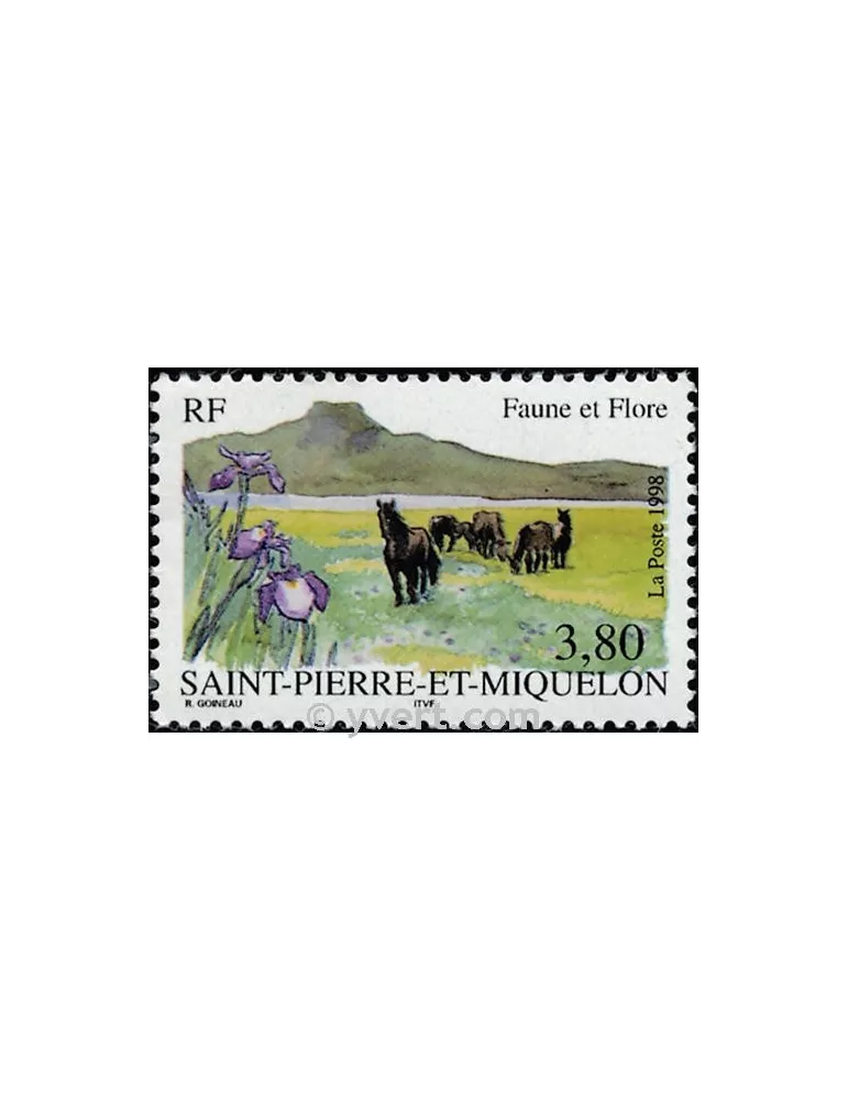 n° 671 - Timbre Saint-Pierre et Miquelon Poste