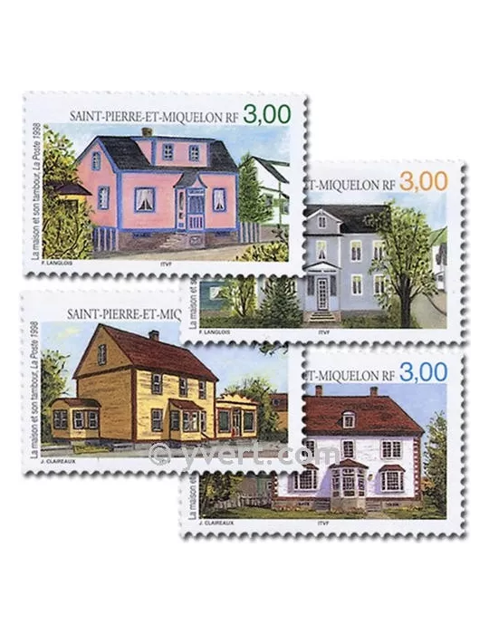 n° 676/679 - Timbre Saint-Pierre et Miquelon Poste