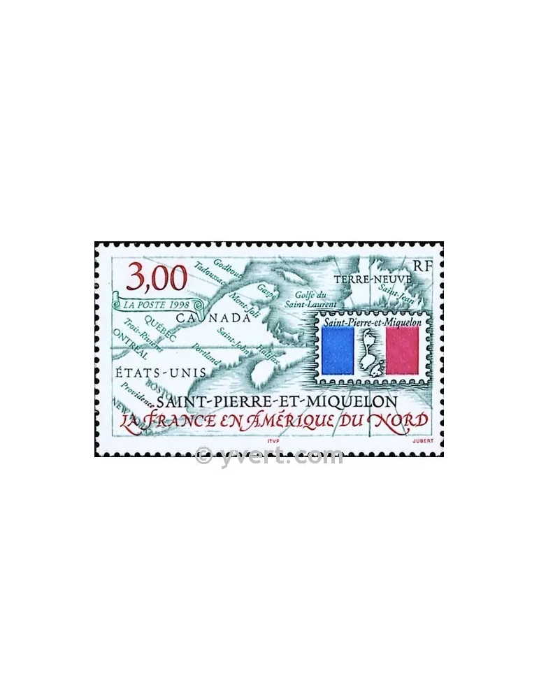 n° 680 - Timbre Saint-Pierre et Miquelon Poste