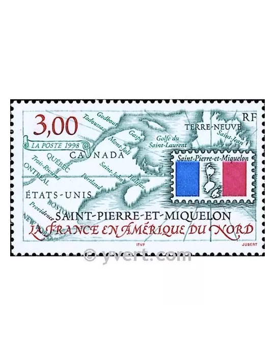 n° 680 - Timbre Saint-Pierre et Miquelon Poste