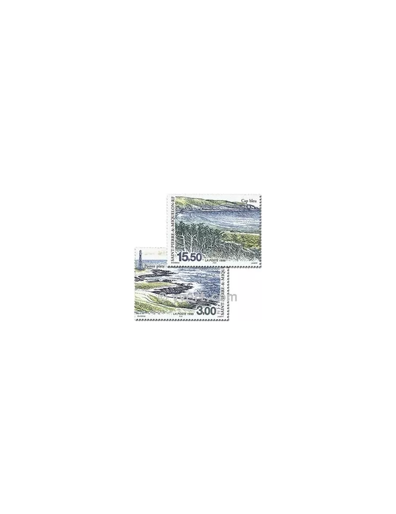 n° 681/682 - Timbre Saint-Pierre et Miquelon Poste