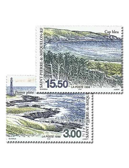 n° 681/682 - Timbre Saint-Pierre et Miquelon Poste