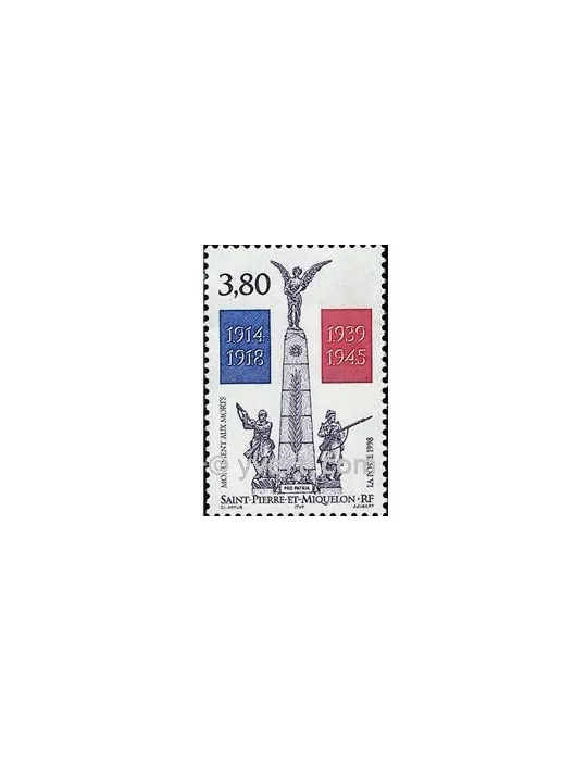 n° 684 - Timbre Saint-Pierre et Miquelon Poste