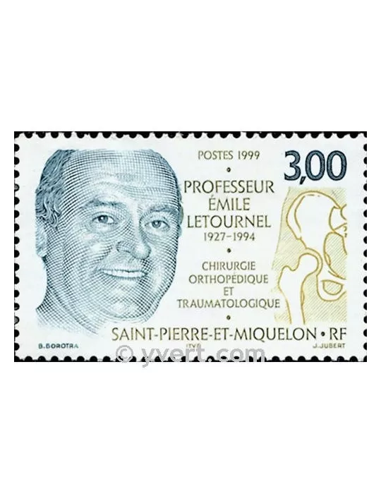 n° 686 - Timbre Saint-Pierre et Miquelon Poste