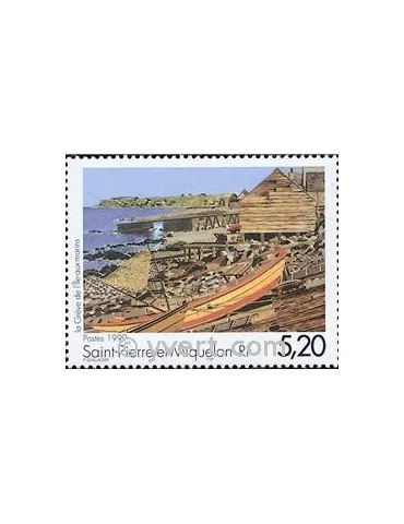 n° 687 - Timbre Saint-Pierre et Miquelon Poste