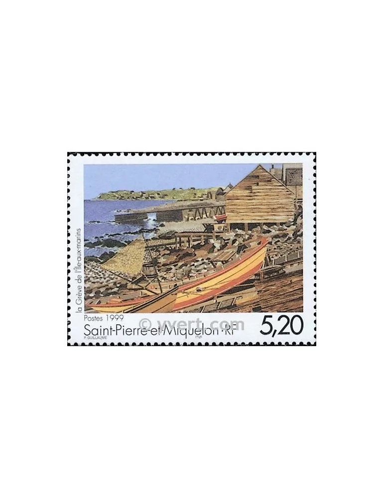 n° 687 - Timbre Saint-Pierre et Miquelon Poste