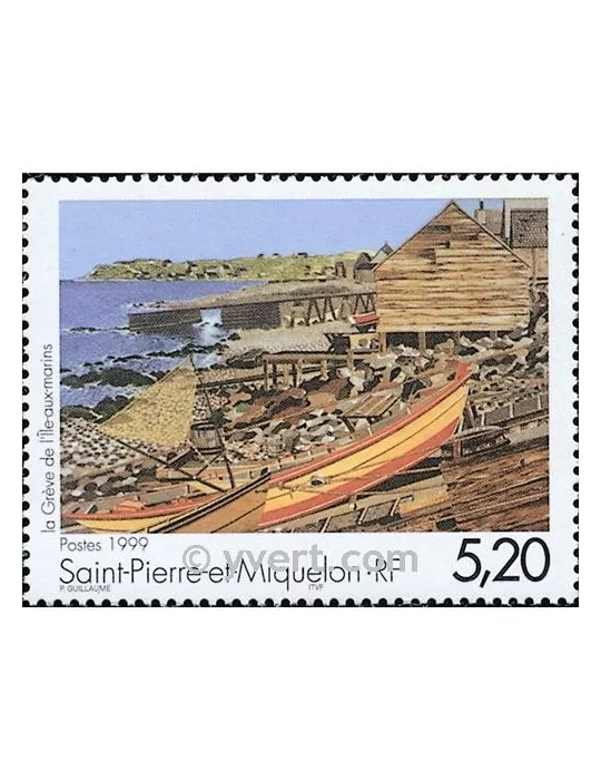 n° 687 - Timbre Saint-Pierre et Miquelon Poste