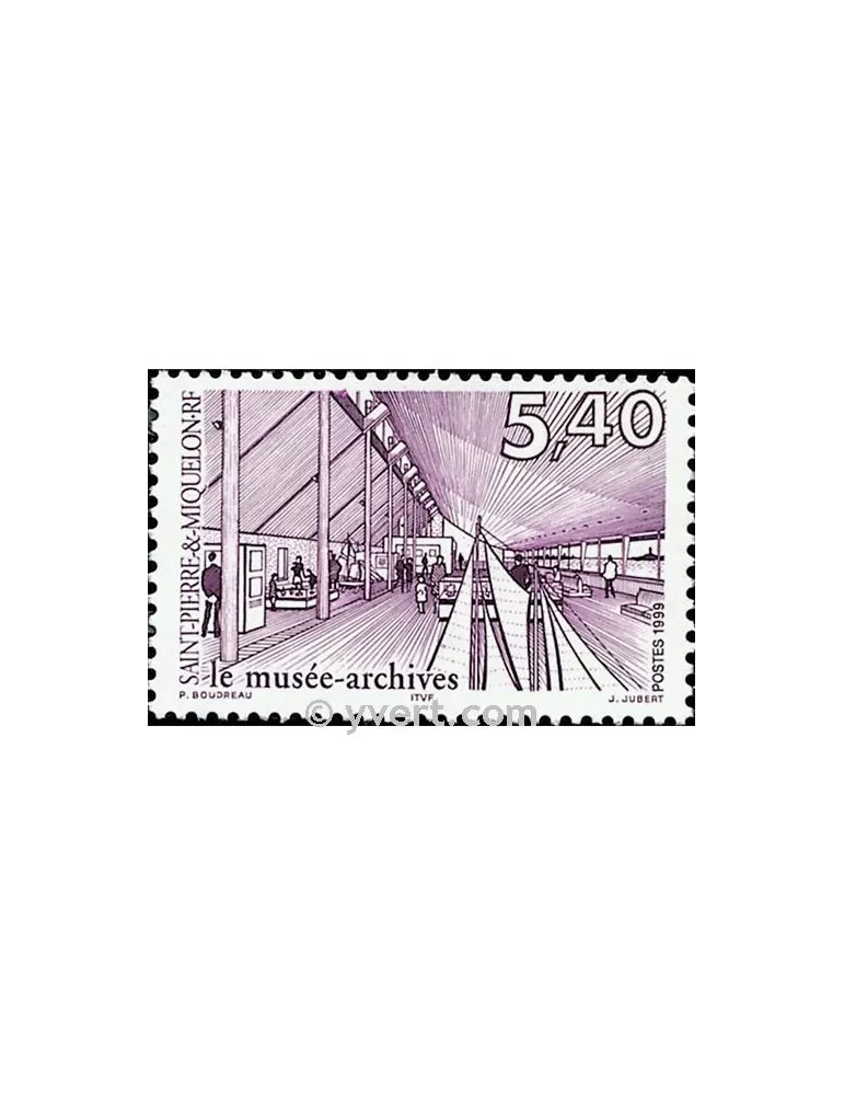 n° 704 - Timbre Saint-Pierre et Miquelon Poste