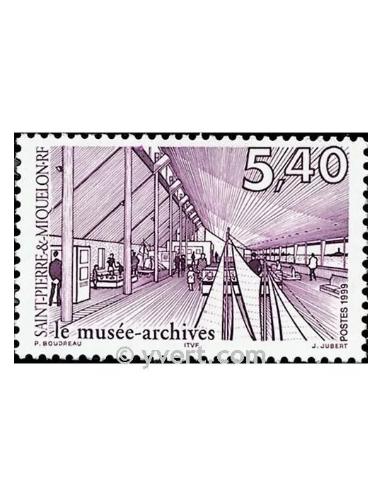 n° 704 - Timbre Saint-Pierre et Miquelon Poste