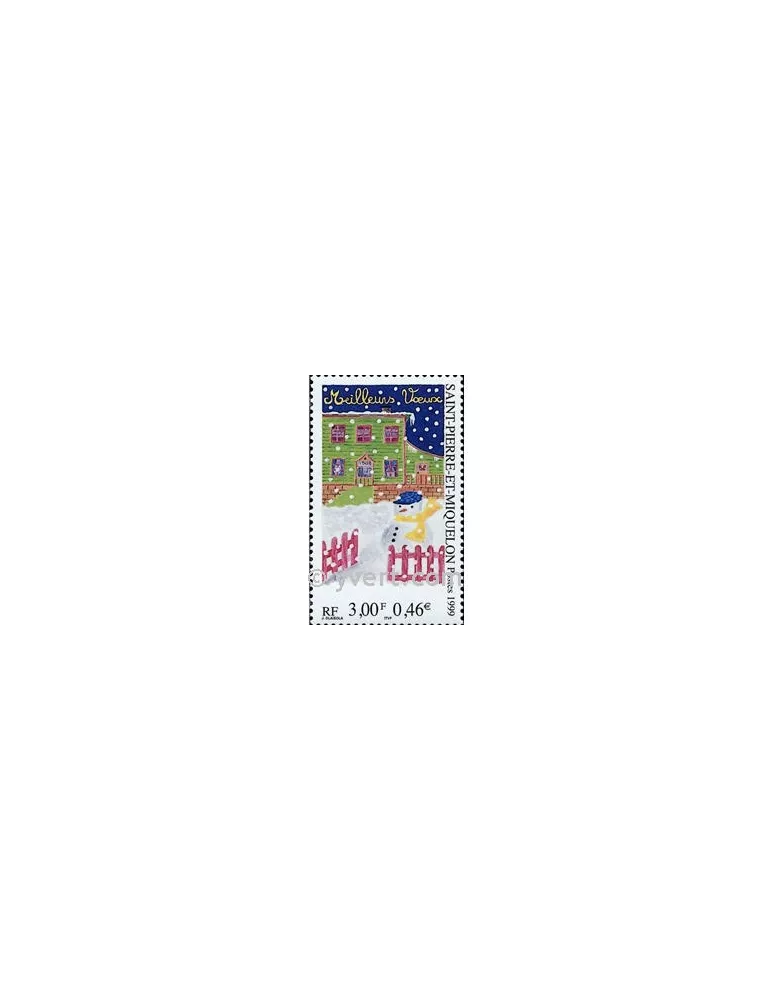 n° 705 - Timbre Saint-Pierre et Miquelon Poste