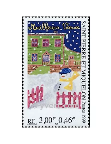 n° 705 - Timbre Saint-Pierre et Miquelon Poste 2
