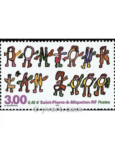 n° 706 - Timbre Saint-Pierre et Miquelon Poste 2