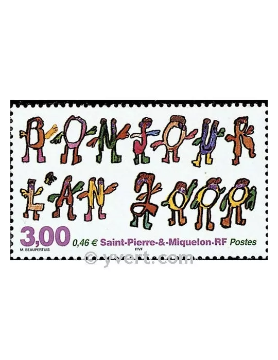 n° 706 - Timbre Saint-Pierre et Miquelon Poste