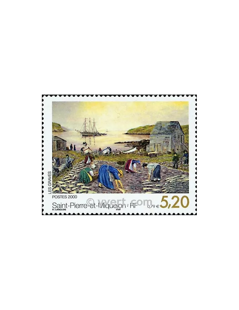 n° 709 - Timbre Saint-Pierre et Miquelon Poste