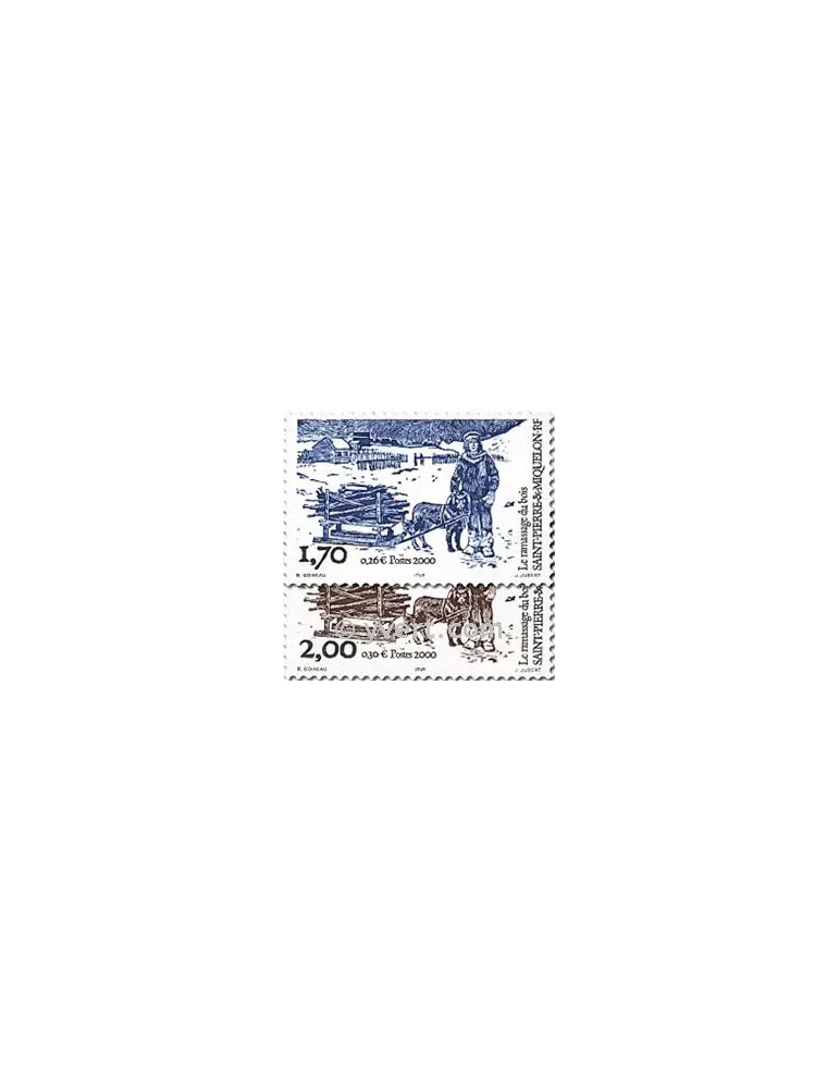 n° 711/712 - Timbre Saint-Pierre et Miquelon Poste