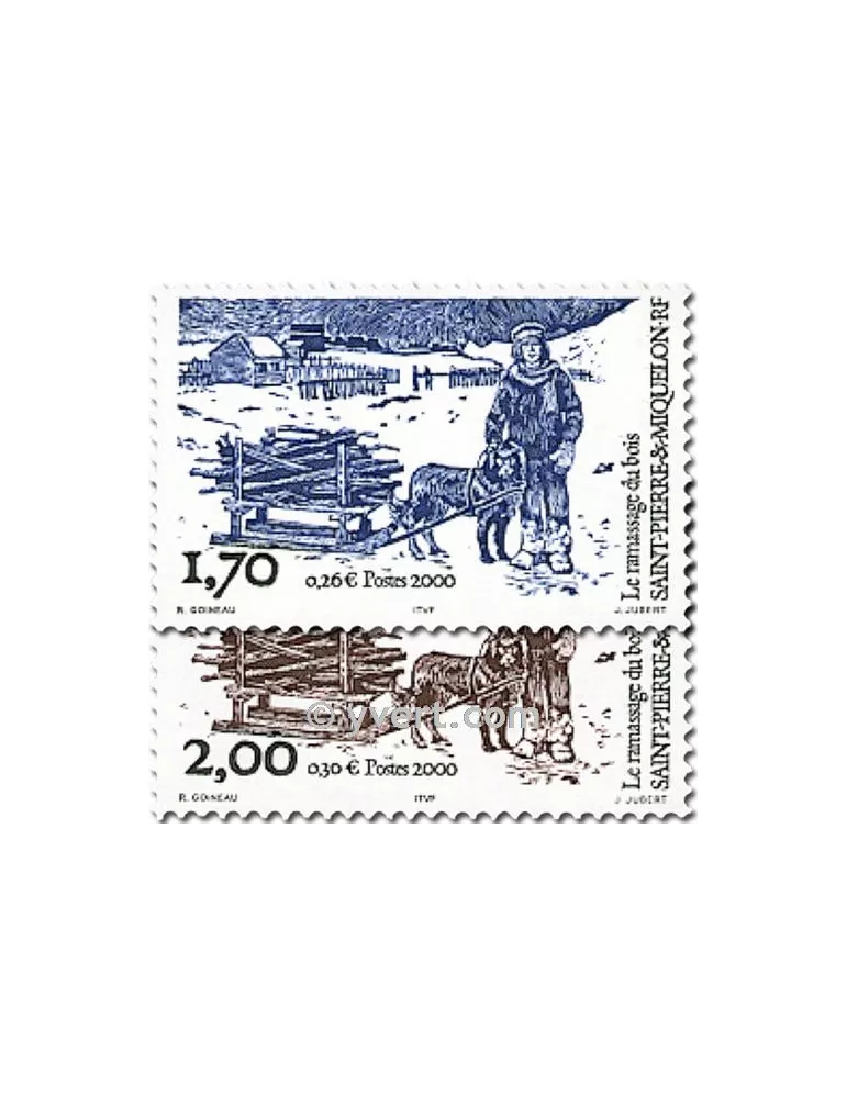 n° 711/712 - Timbre Saint-Pierre et Miquelon Poste