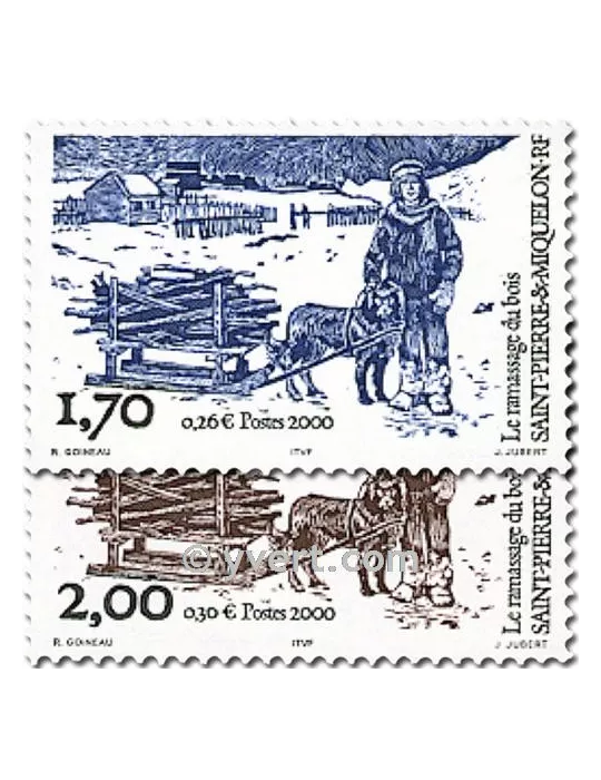 n° 711/712 - Timbre Saint-Pierre et Miquelon Poste