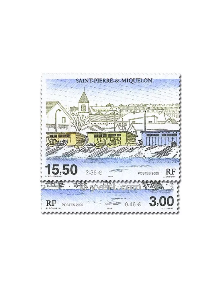 n° 724/725 - Timbre Saint-Pierre et Miquelon Poste