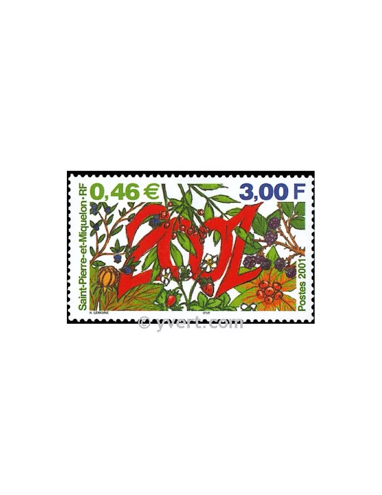 n° 737 - Timbre Saint-Pierre et Miquelon Poste