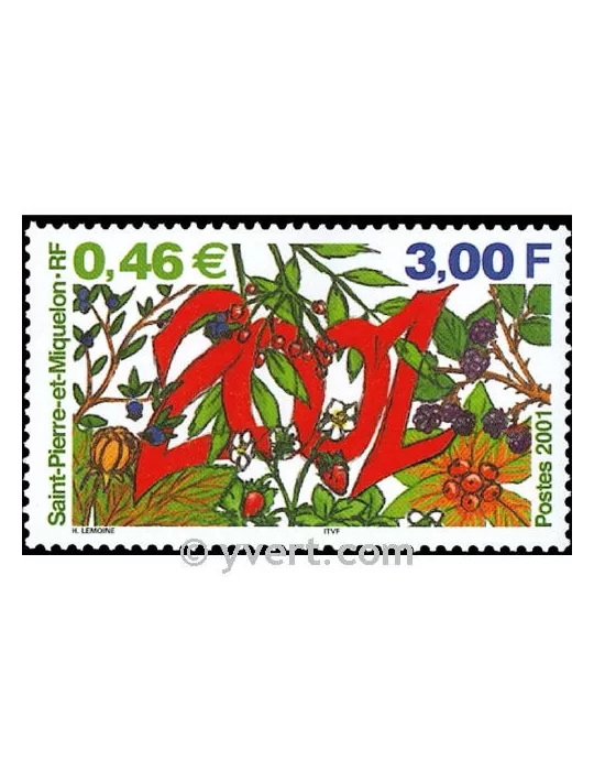 n° 737 - Timbre Saint-Pierre et Miquelon Poste