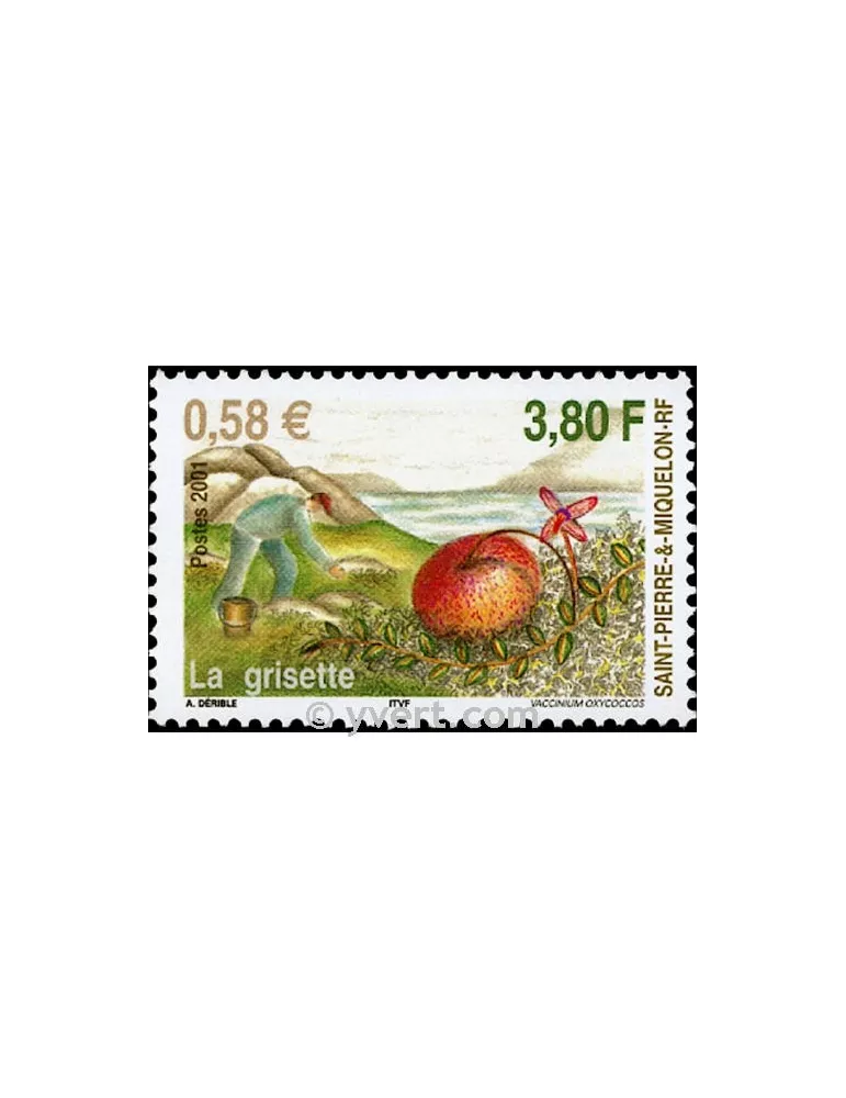 n° 740 - Timbre Saint-Pierre et Miquelon Poste