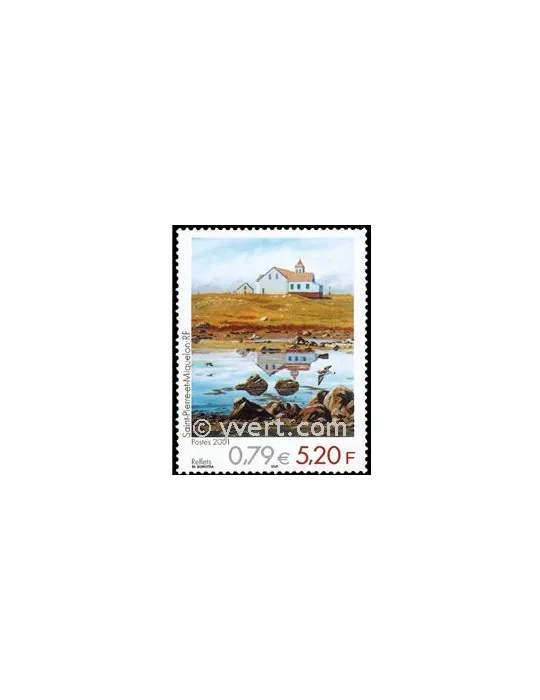 n° 743 - Timbre Saint-Pierre et Miquelon Poste