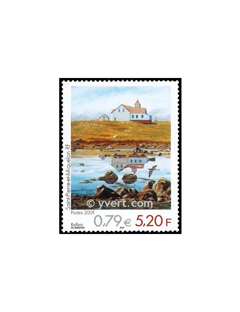 n° 743 - Timbre Saint-Pierre et Miquelon Poste