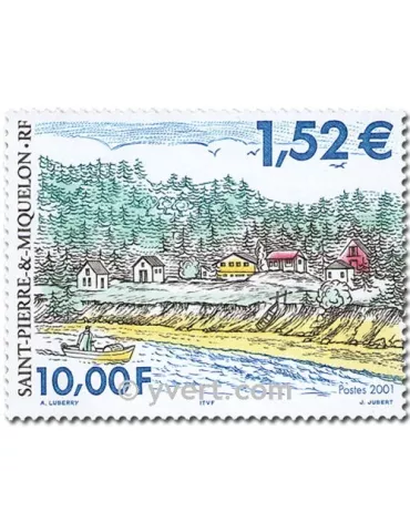 n° 750/751 - Timbre Saint-Pierre et Miquelon Poste 2