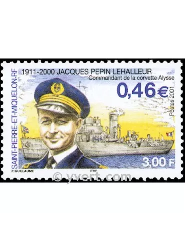 n° 756 - Timbre Saint-Pierre et Miquelon Poste 2