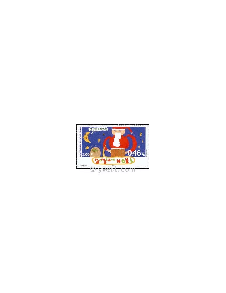 n° 757 - Timbre Saint-Pierre et Miquelon Poste