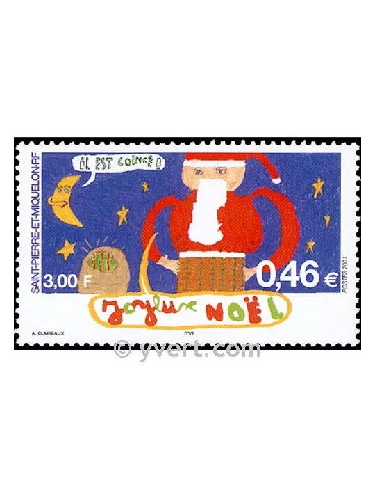 n° 757 - Timbre Saint-Pierre et Miquelon Poste