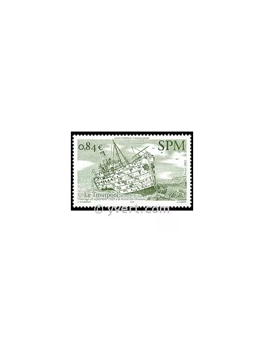 n° 784 - Timbre Saint-Pierre et Miquelon Poste
