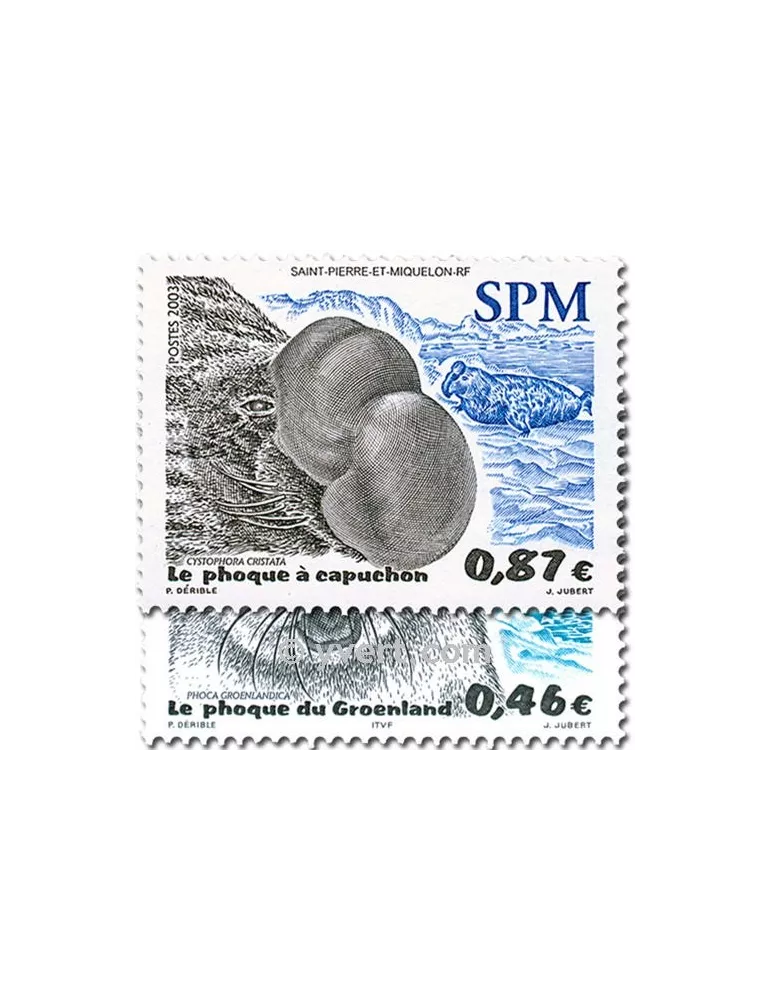 n° 789/790 - Timbre Saint-Pierre et Miquelon Poste