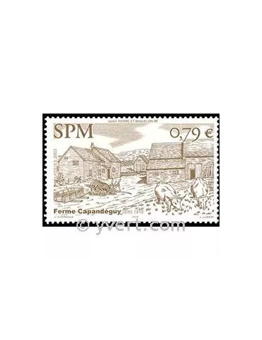 n° 792 - Timbre Saint-Pierre et Miquelon Poste
