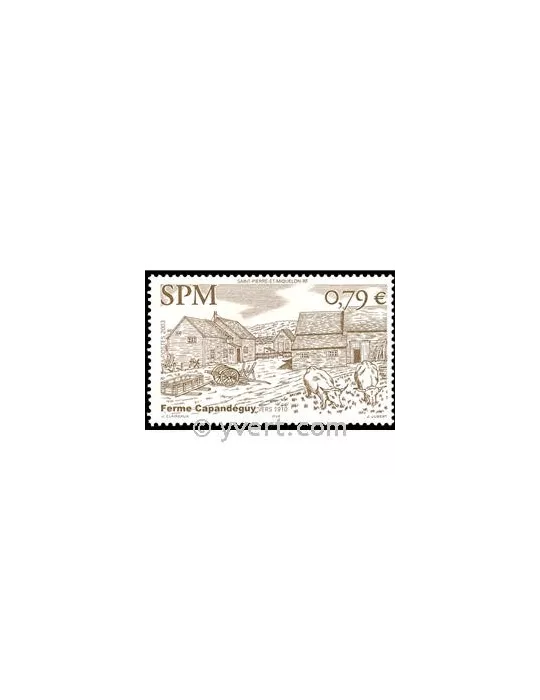 n° 792 - Timbre Saint-Pierre et Miquelon Poste