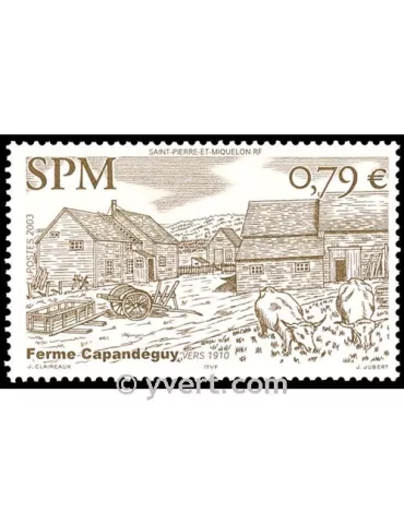 n° 792 - Timbre Saint-Pierre et Miquelon Poste 2