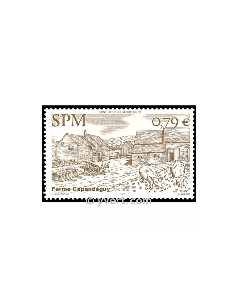 n° 792 - Timbre Saint-Pierre et Miquelon Poste