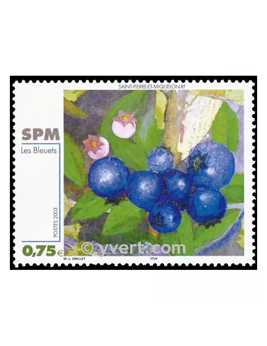 n° 794 - Timbre Saint-Pierre et Miquelon Poste